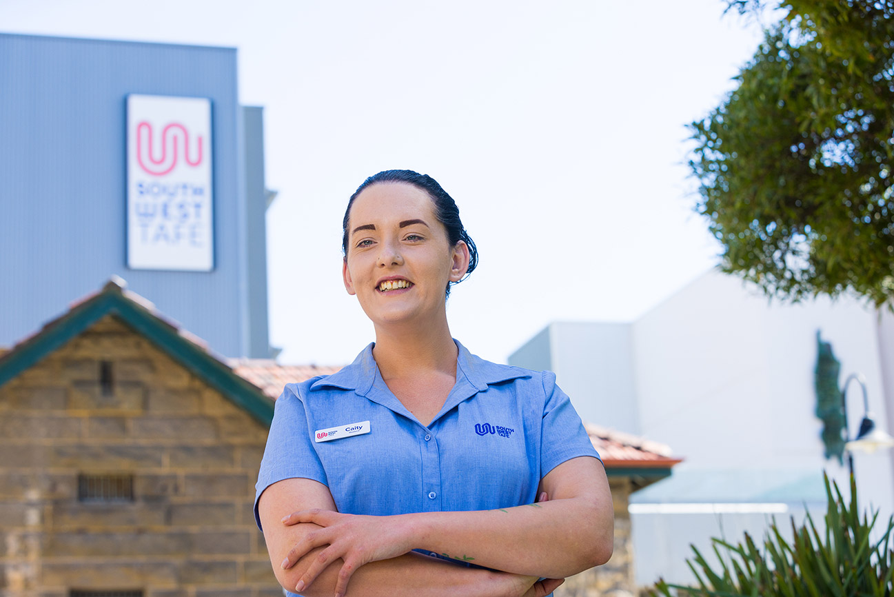 Caitlin follows her dream of a career in nursing