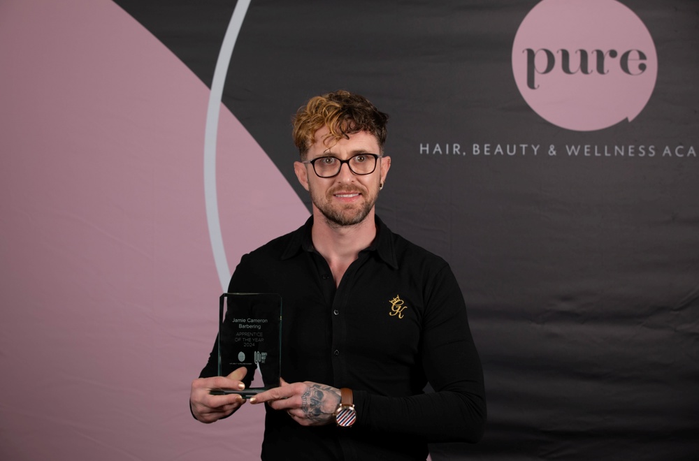 Barbering Apprentice of the Year – Jamie Cameron