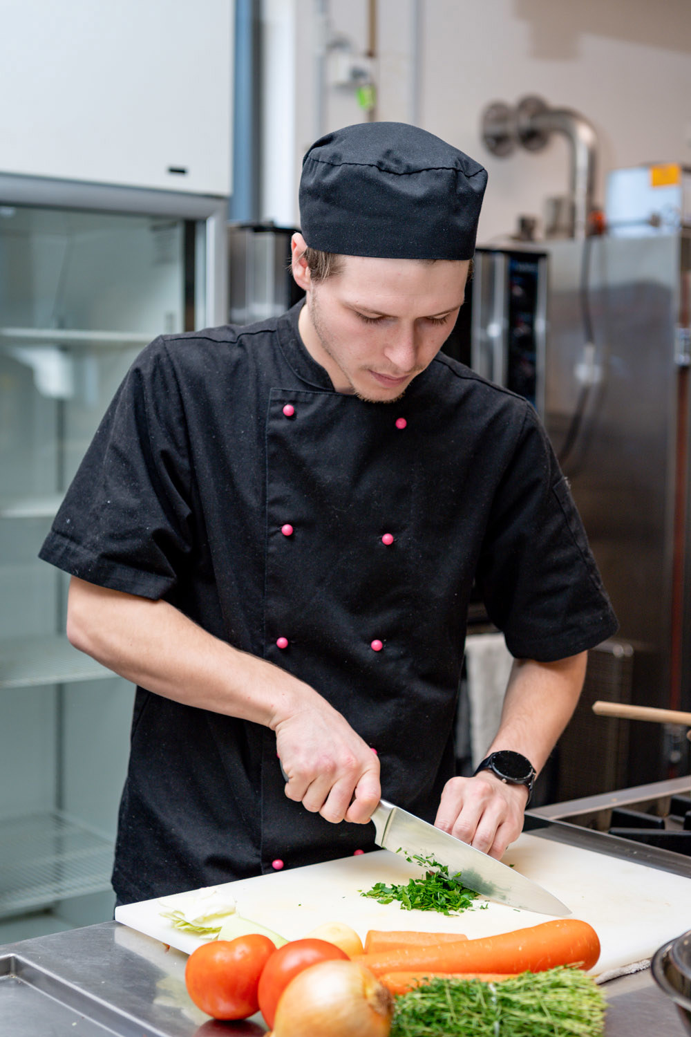 Jesse Alexander completed an apprenticeship in commercial cookery at South West TAFE.
